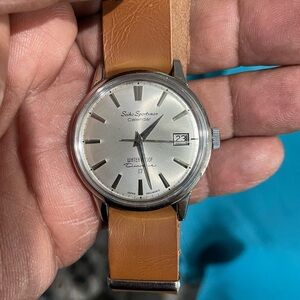 Vintage 1950’s seiko sportsmen wind up men’s watch